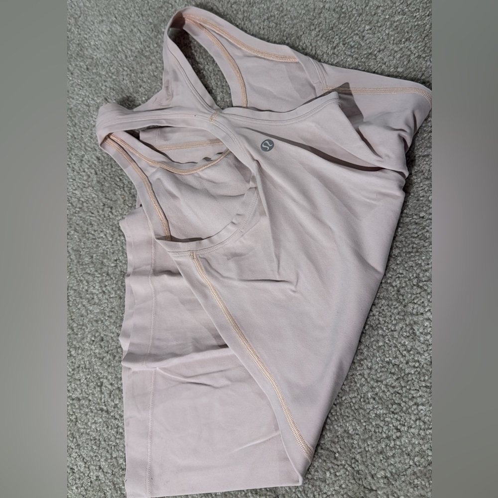 Women's Light Pink Lululemon Tank Top